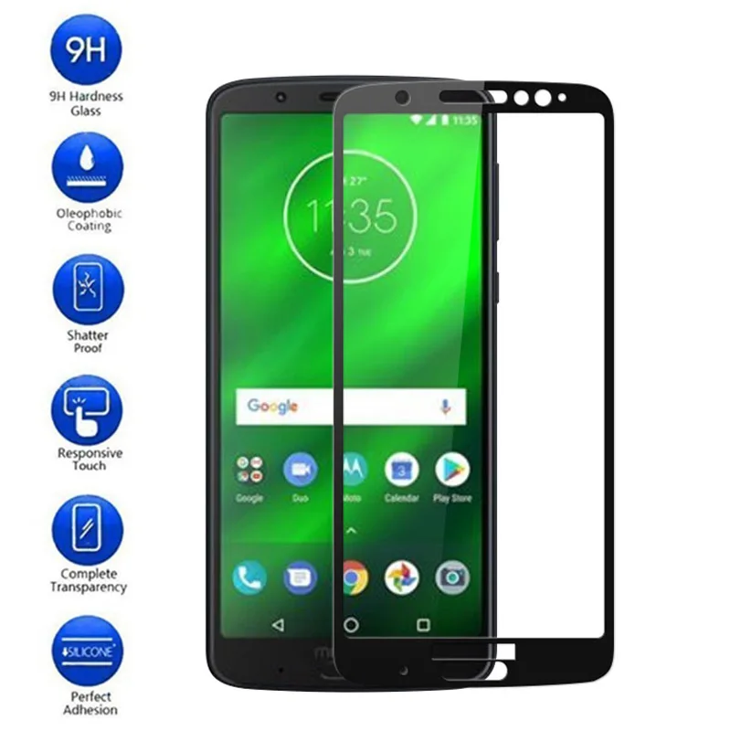 Защитное стекло закаленное для Moto G6 Play G5S Plus|Защитные стёкла и плёнки| |