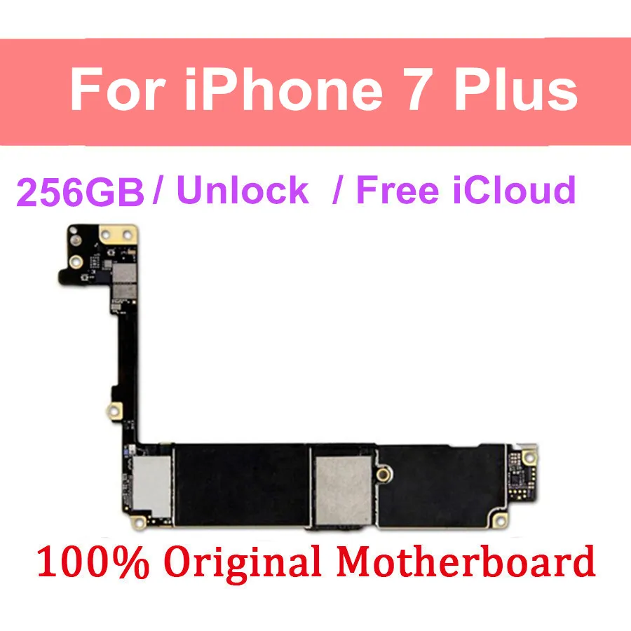 Полнофункциональная материнская плата для iPhone 4S 6 Plus 6s 7 7P 8 8P X разблокированная