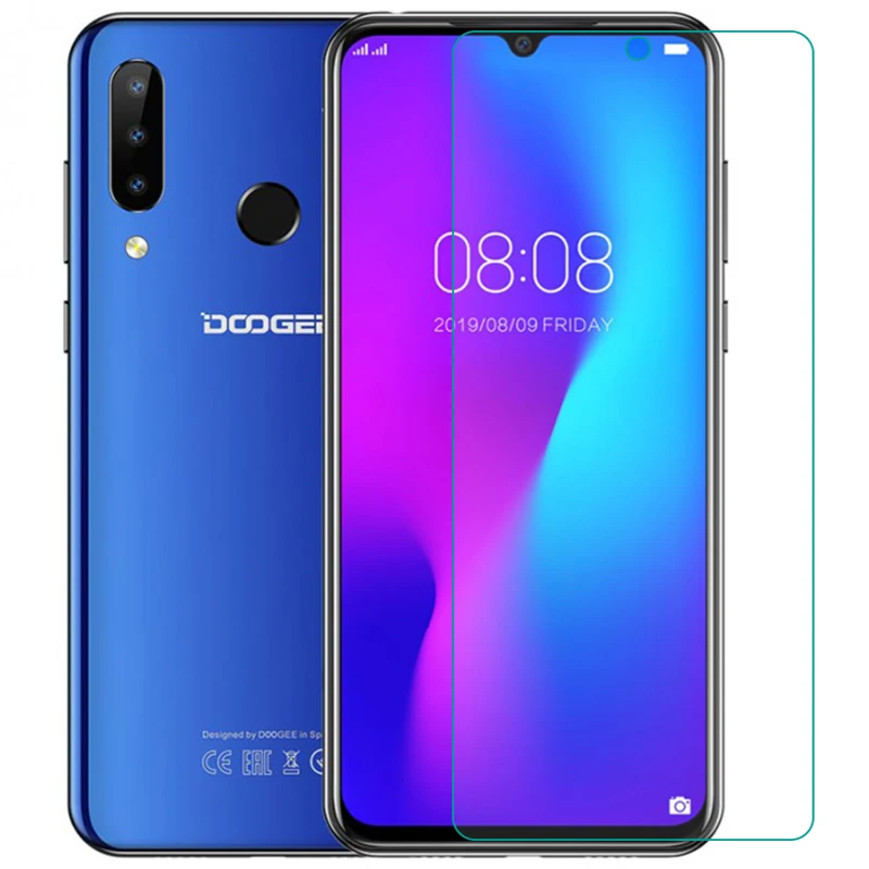 Закаленное стекло Для Doogee N20 (Y9 Plus) Стекло 9H защитная пленка Взрывозащищенная