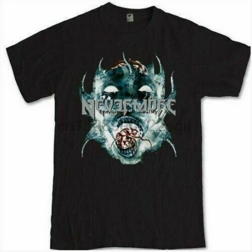 

NEVERMORE T-Shirt Warrel Dane vintage trash metal band music S M L XL 2X-3XL Tee