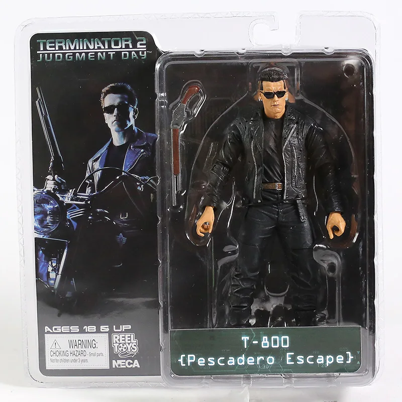 NECA Терминатор 2 фигурка T 800 / 1000 ПВХ игрушка модель игрушки 7 типов 18 см|Игровые