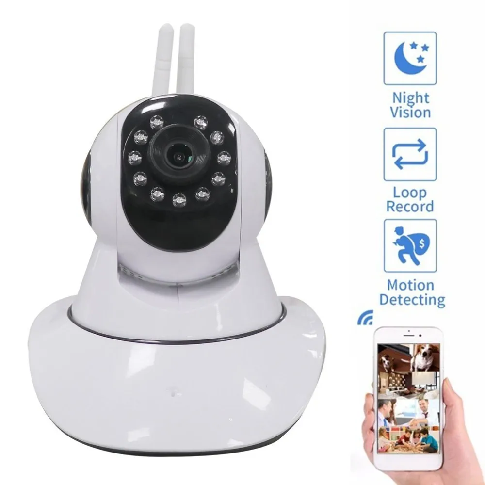 

1080P IP Camera High Resolution CCTV Cameras Wireless Built-in IR-cut Security System Monitor Night Vision Box Camera US EU UK