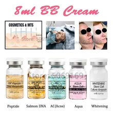 8 мл Дерма белый BB крем светящийся сывороточный крем отбеливающий крем для кожи натуральный тональный крем для отбеливания эффективное осветление против старения