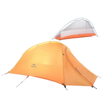 

Outdoor Camping Tent Easy To Install Independent Dome Hiking Waterproof Backpack Tent Single Rain Outdoor Climbing Four Seasons