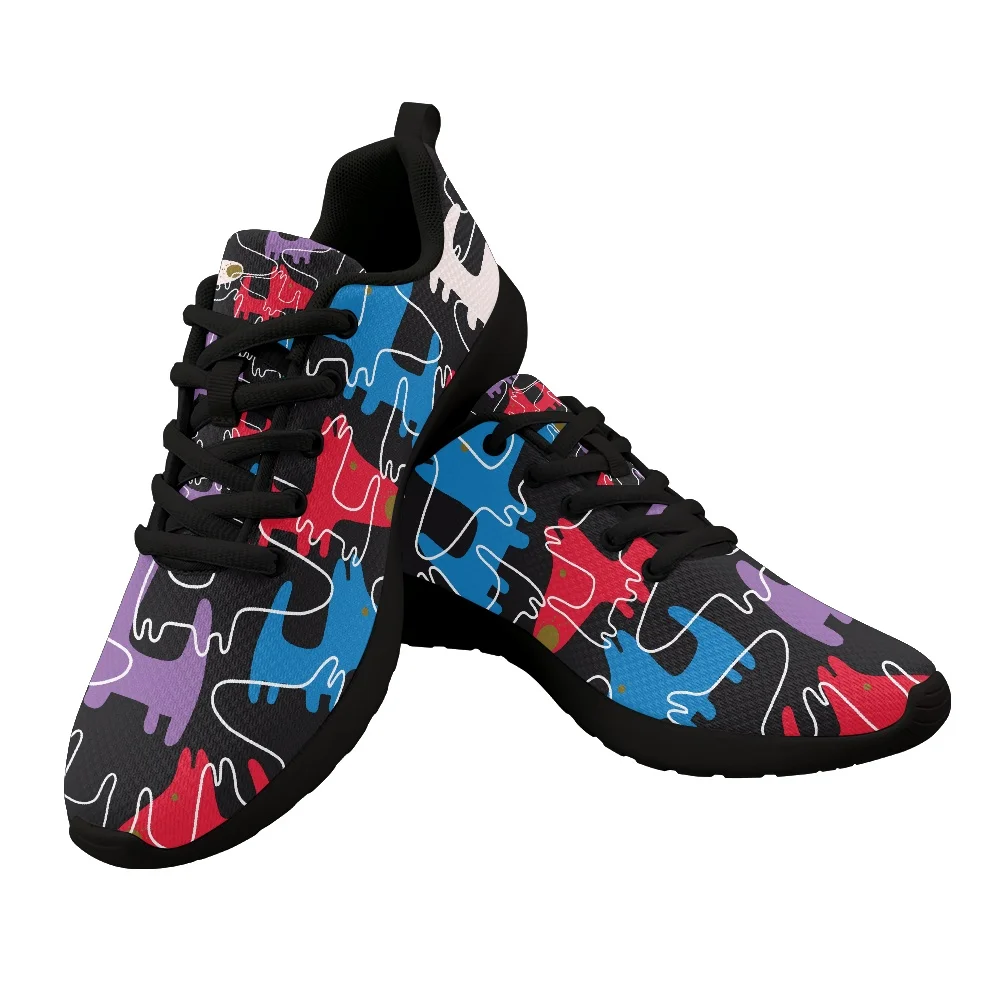 

Running Shoes For Men Sneakers Cute Dogs Pattern Women Sport Shoes Outdoor Breathable Athletic Training Jogging Fitness Shoes