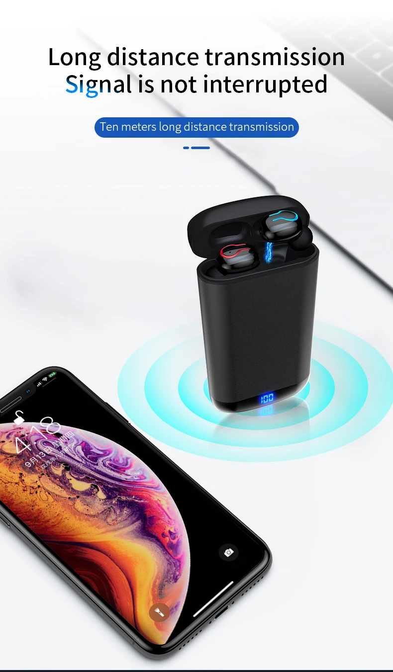 Jellico v5.0 sem fio bluetooth fone de