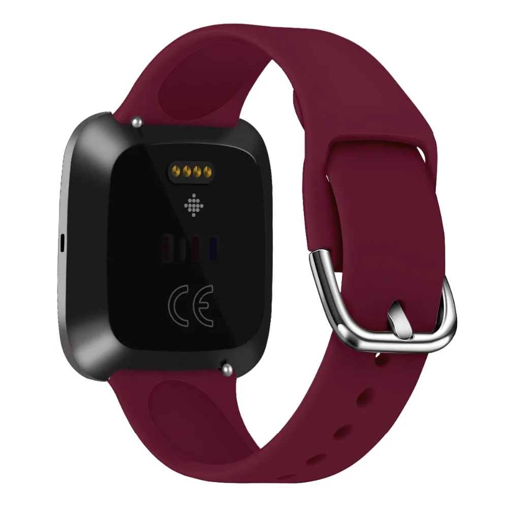 L/S Мягкий силиконовый ремешок для Fitbit Versa 2 band Браслет дышащий браслет correa для fitbit versa/versa lite band