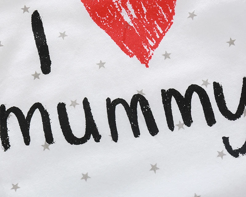 Baby Rompers Newborn I Love Mummy & Daddy Baby Costume Girls Boy Jumpsuit Clothing Spring Romper Body Baby Clothes Bebes