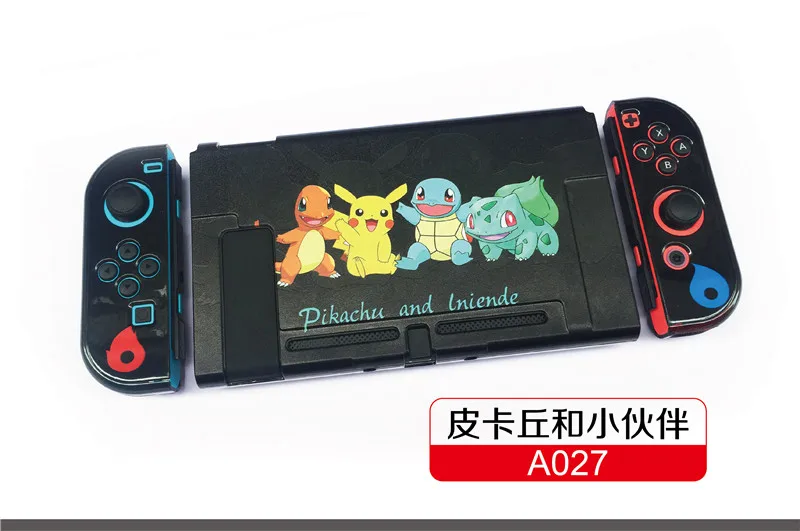 A027 Чехол kingd Switch NS с узором для nintendo s Switch защитный жесткий чехол для консоли nintendo Switch - Цвет: A027