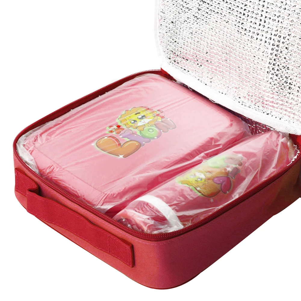 

Student Portable Lunch Box For Kid Eco-Friendly Food Container Leakproof Storage Bento Boxes With Water Cup Lunchbox For Picnic