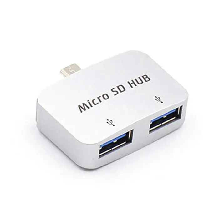 OTG 2 порта USB Flash черный, золотой, серебряный Драйвер для 10~ 35 смартфонов планшетов