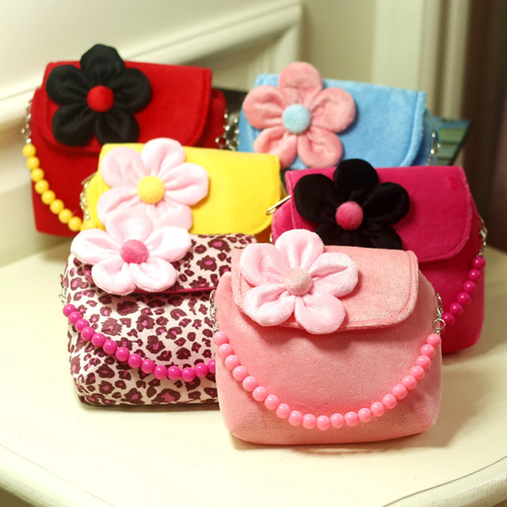 Small Fashion Purse for Little Girls Pastel Toddler Kids Bag Cute Bow(Red)  - Walmart.com