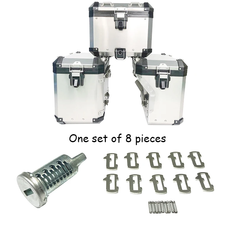 For BMW R1200GS LC ADV R1250GS Adventure Motorcycle key cylinder lock Cylinder core plug aluminum Trunk Saddlebag Top Case Box