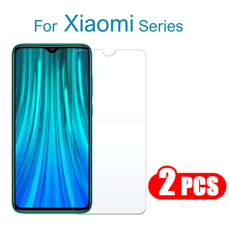 

2PCS Screen Protector Glass For Redmi Note 8 Pro 8T HD Clear Protective Film For Redmi 8 8A Tempered Glass 8T Protection Film