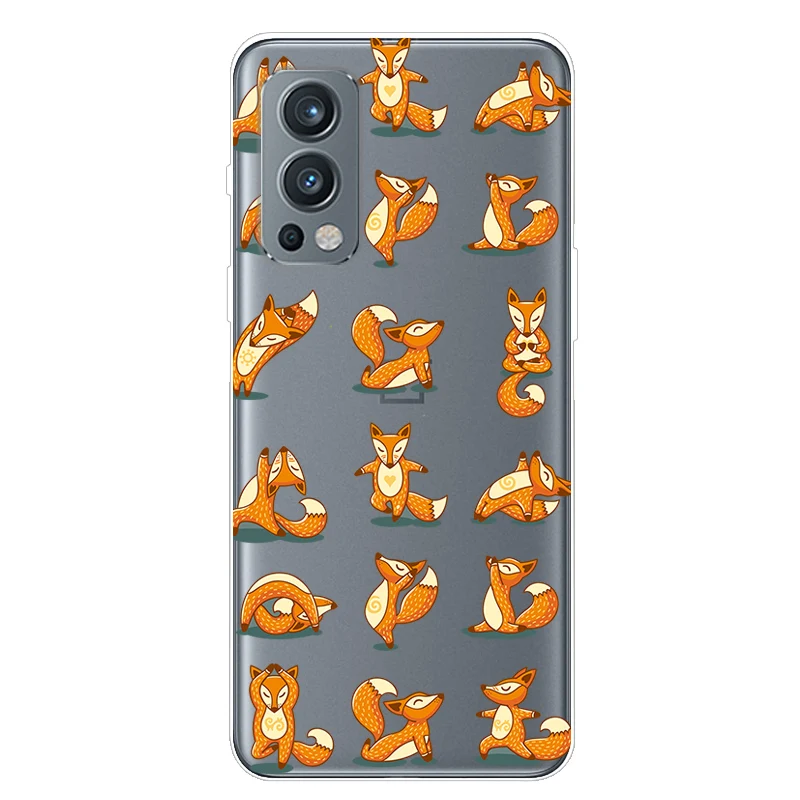 Cartoon Clear TPU Silicone Soft Case - Transparent Phone Cover