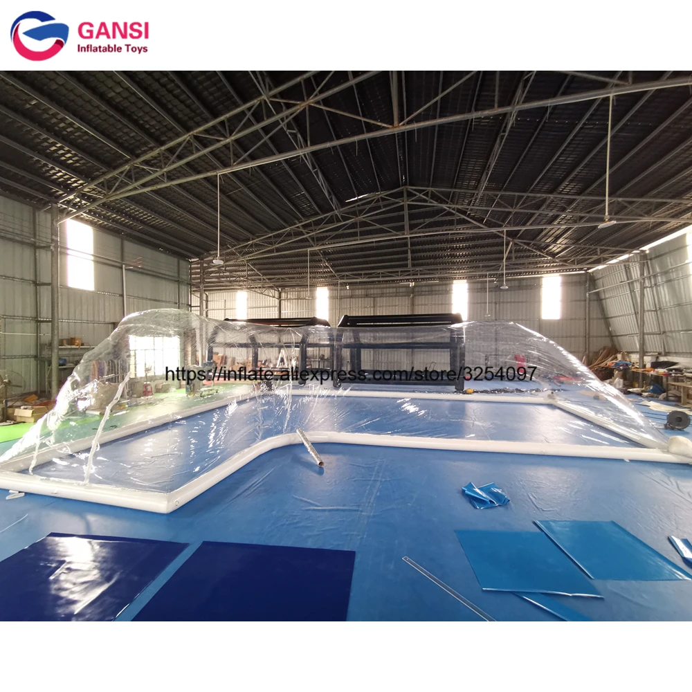 inflatable pool cover dome tent01