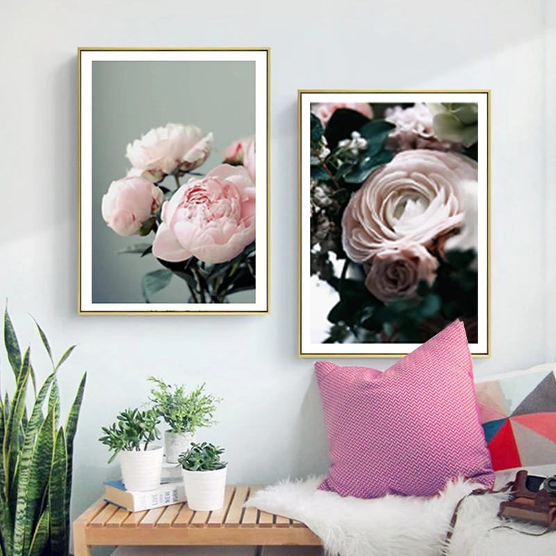 Modern-Peonies-Floral-Canvas-Painting-Gallery-Flower-Wall-Art-Posters-Print-Nordic-Pictures-for-Living-Room (2)