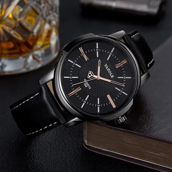 

YAZOLE Mens Watches Top Brand Luxury Male Clock Business Men's Wrist Watch Men Fashion Quartz Watch Relogio Masculino