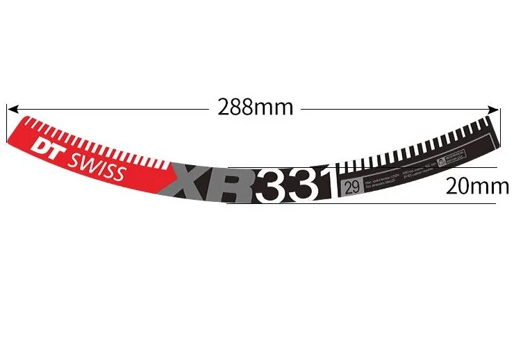 Два колеса наклейка s Набор для XR331 MTB велосипедный обод горный велосипед наклейка велосипедные наклейки