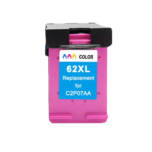 2PK совместимый для 62XL переработанного чернильного картриджа для hp62 62 5640 5660 7640 5540 5544 5545 5546 5548 Officejet 5740 5741 5742 5743 5744 - Цвет: 1 Color