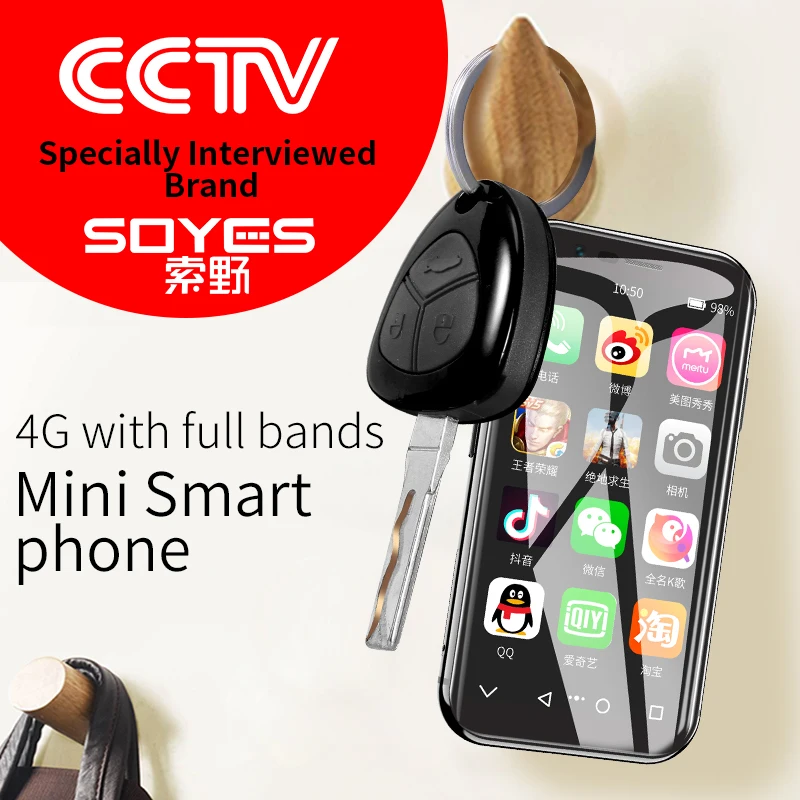  4G Mini Smartphone 2019 SOYES XS 3.0 Screen Google play store 2GB+16GB/3G+32G Android 6.0 Bluetooth