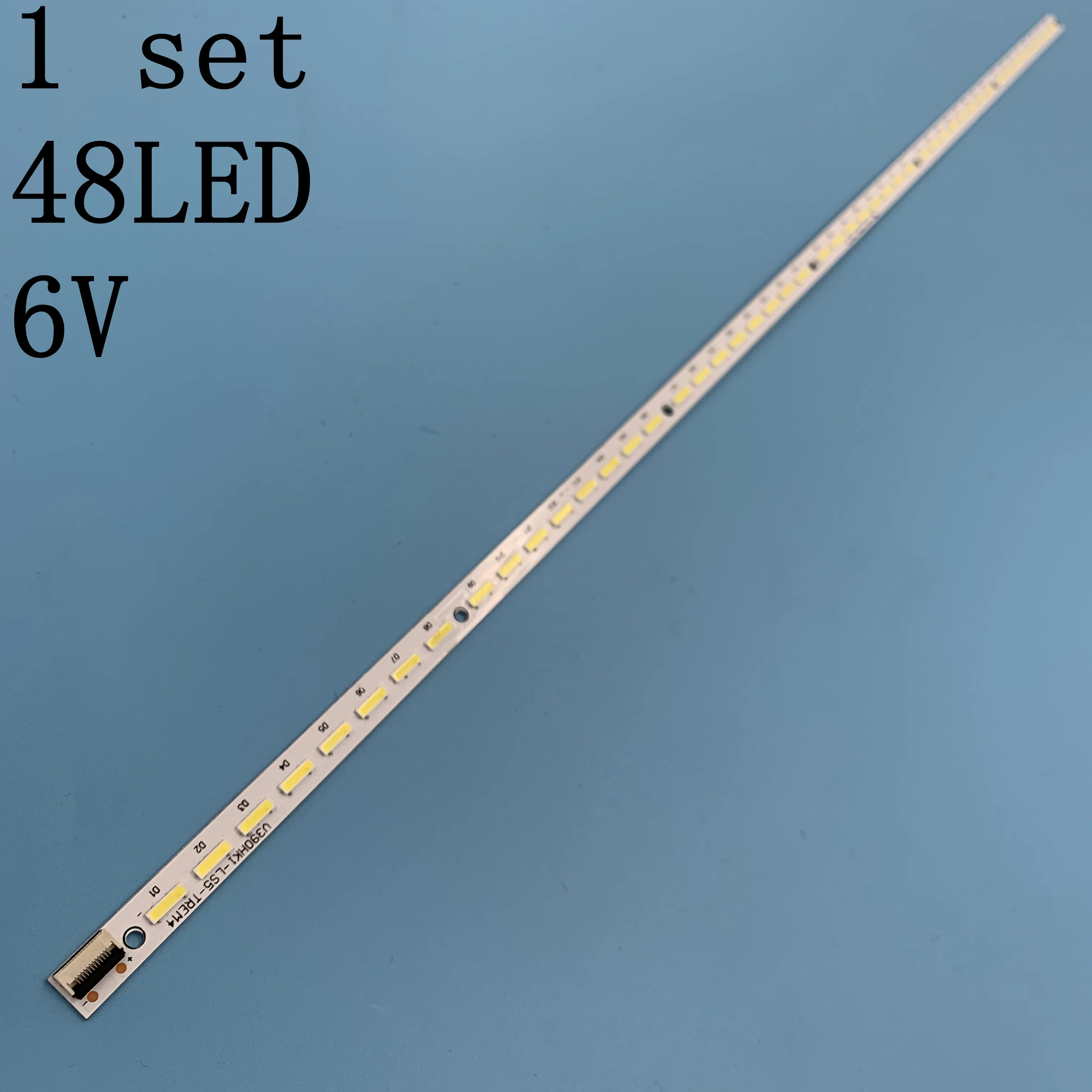 En venta Tira de luces LED de fondo para PANASONIC TX-L39EM5B, 39/210G, 39 ", TV VLED_1, V390HK1-LS5-TREM4, 1 ud. = 48LED, 495MM 73oqKy89K