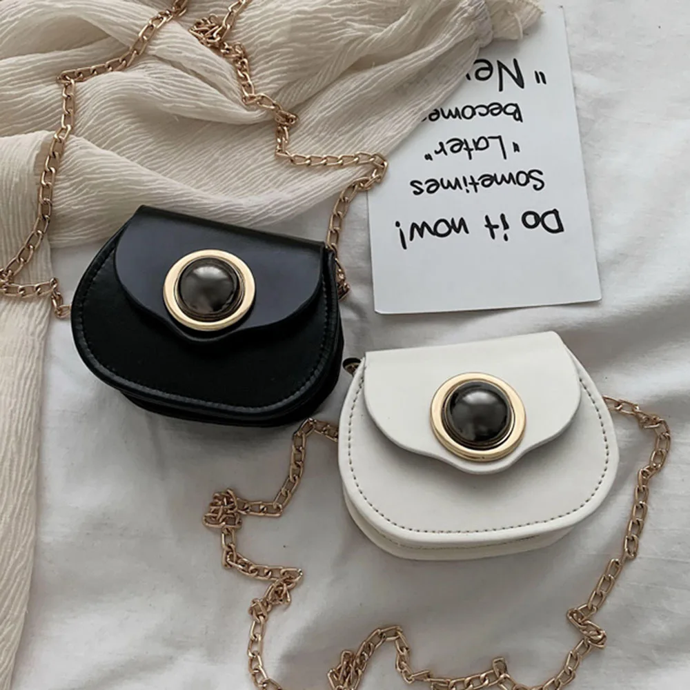 

Mini Fashion Pu Soild Color Saddle Bags For Women Small Bag Leather Handbags And Lady Shoulder Bags Cross Body Bag