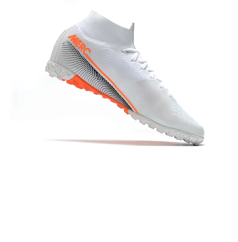 

TOP Seller Superfly 7 Elite MDS TF Soccer Cleats High Ankle turf superfly futsal 2020 Wholesale Soccer Shoes