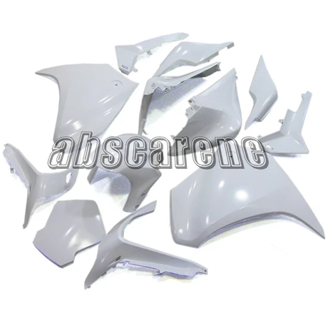 Полный Мотоцикл Обтекатели для Honda VFR1200 2010 2011 2012 2013 VFR1200 10 11 12 13 ABS пластик жемчужно-белые панели наборы