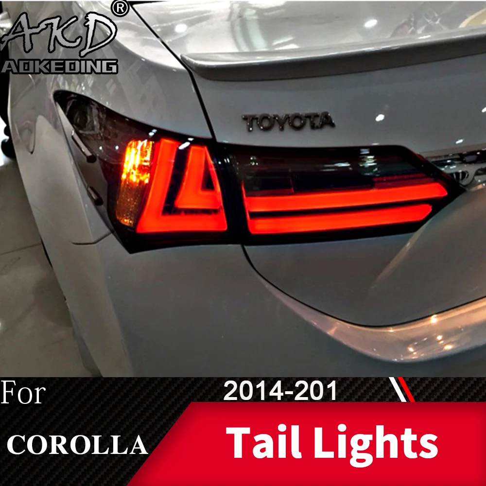 Задний фонарь для автомобиля Toyota Corolla 2014-2017 противотумансветильник фары