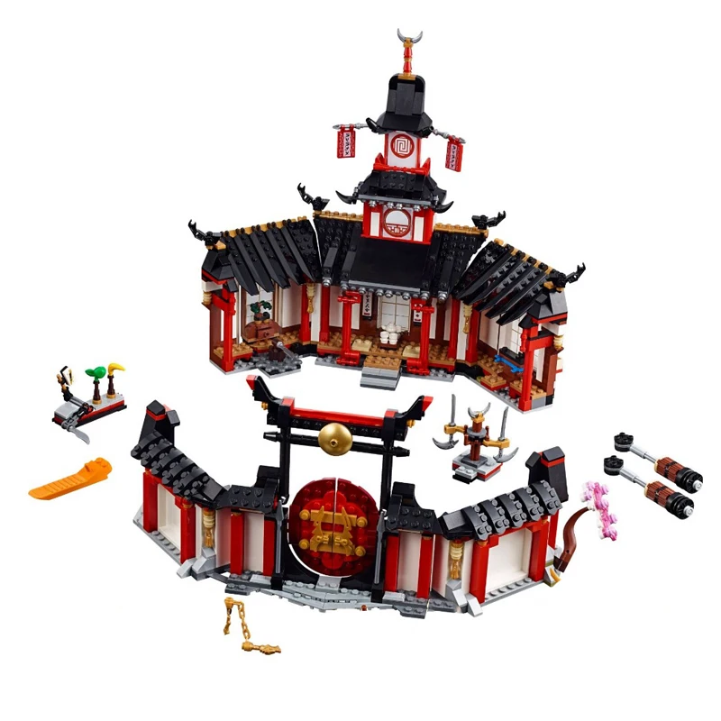 Langcy Monastery of Spinjitzu Building Blocks Kit Bricks Classic Movie Model Kids Toys for Children Gift 11165 | Игрушки и хобби
