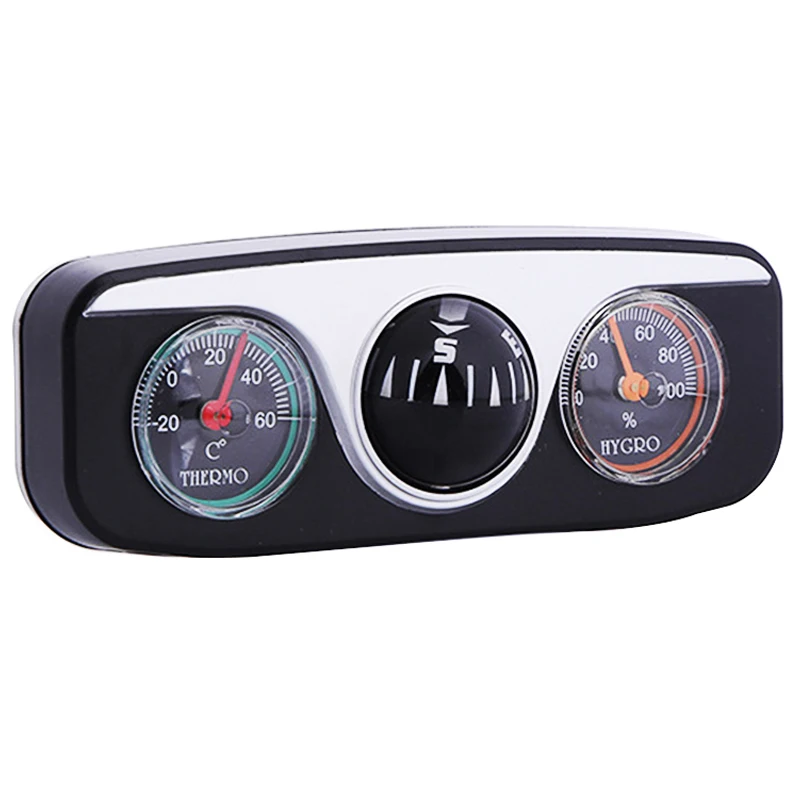 3 в 1 автомобильный мини Термометр Гигрометр| |