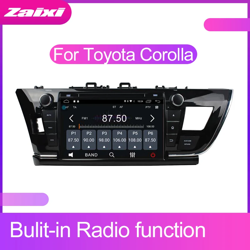 ZaiXi Android 2Din автомобильный MP5 мультимедийный видеоплеер GPS Автомагнитола стерео