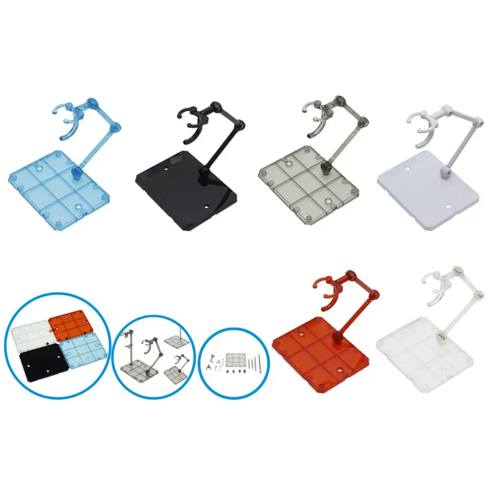 

DIY Action Figure Robot Model Base Display Stand Bracket for 1/144 HG RG Gundam Model Toy Kids Intelligence Traning