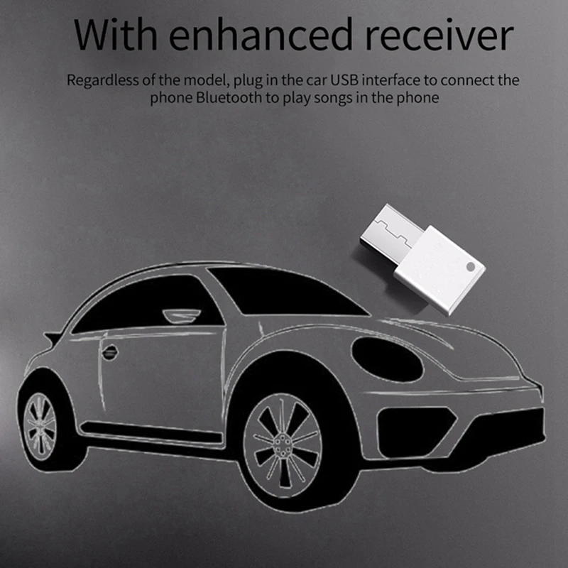 Bluetooth 5,0 приемник музыкальный аудио приемник автомобильный передатчик беспроводной адаптер телефон Громкая Связь Динамик 2,4 МГц