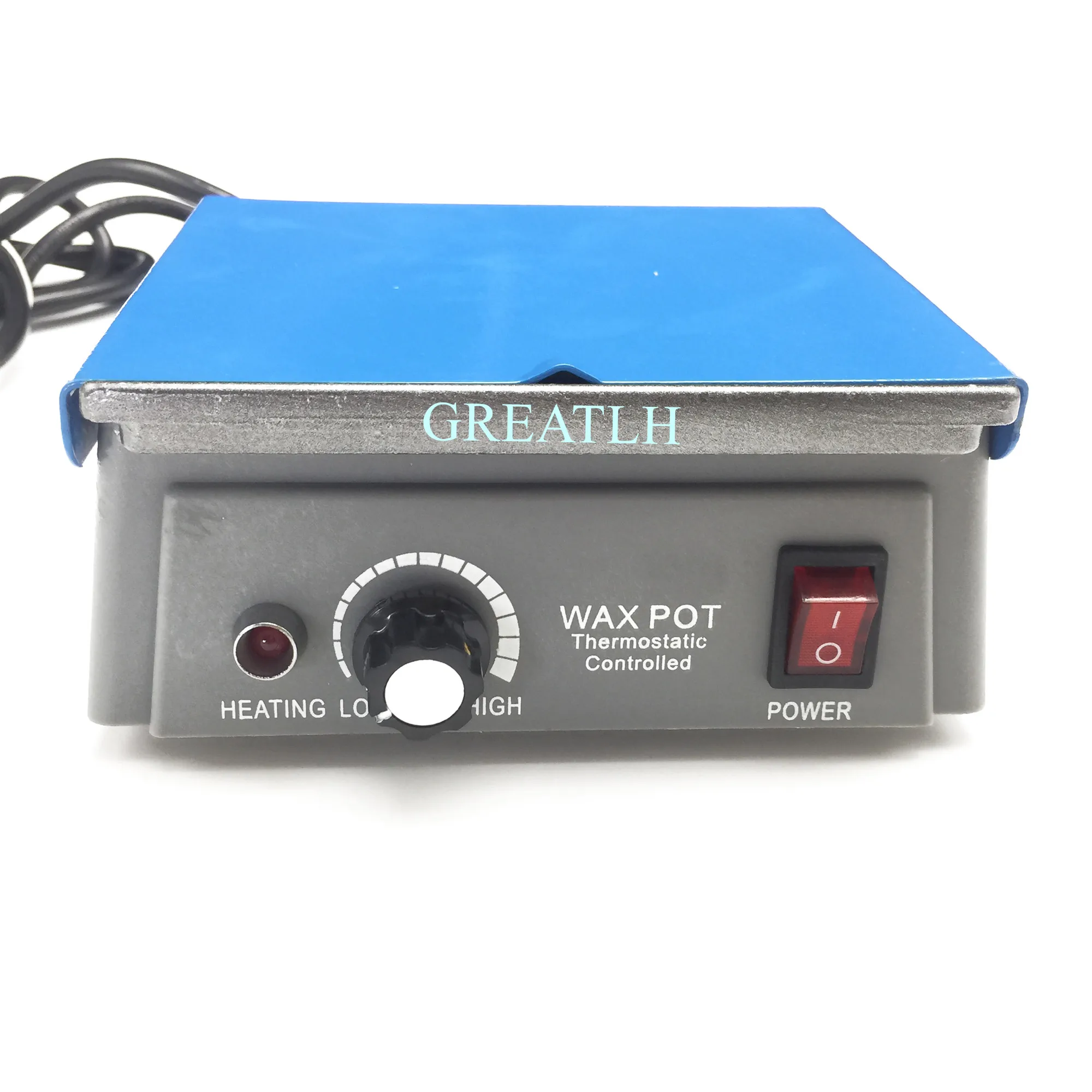 Professional Temperaturefixed Adjustable Wax Heater Dental 3 Well Wax Heating Analog Dipping