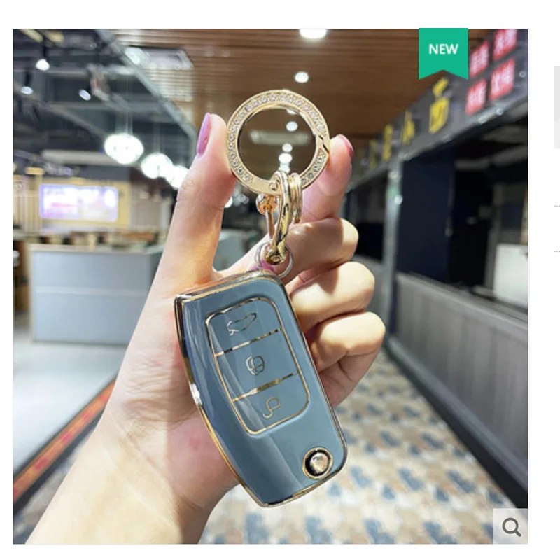 Copertura portachiavi telecomando per Ford Fiesta Focus 2 Ecosport Kuga Escape Falcon b-max c-max Eco Sport Galaxy accessori auto 12 Copertura portachiavi telecomando per Ford Fiesta Focus 2 Ecosport Kuga Escape Falcon b-max c-max Eco Sport Galaxy accessori auto - H063d18e8d6814525a400466c59be12d43