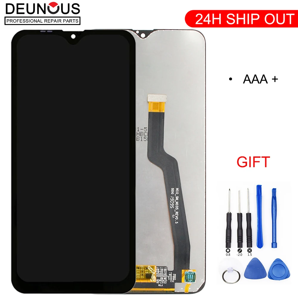 

For Samsung Galaxy A10 LCD Display Touch Screen Digitizer Assembly 2019 A105 A105F SM-A105F with frame replacement Repair parts