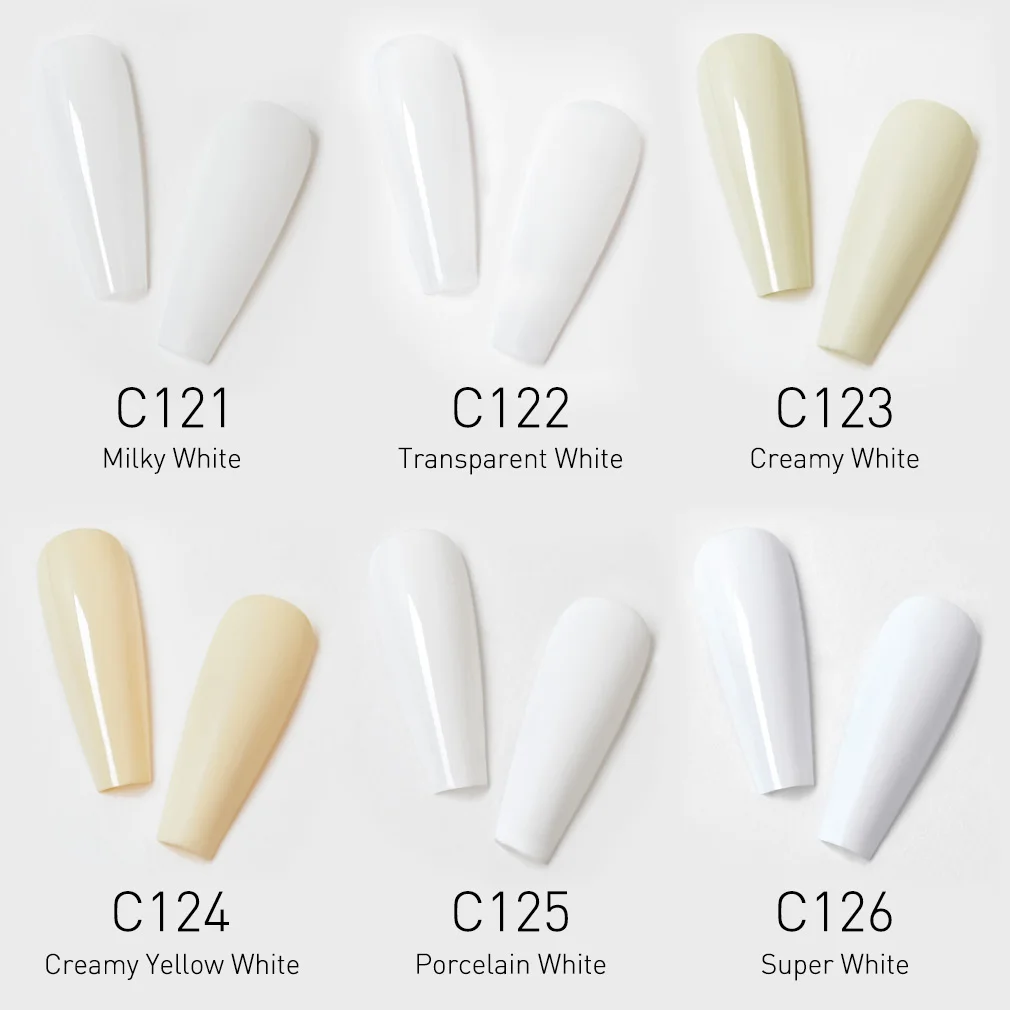 Canni 2021 New Hot Sale 16ml 6 Colors Milky White Series Uv Led Polish Gel Soak Off French Manicure Nails Gel Laquer Nail Gel Aliexpress