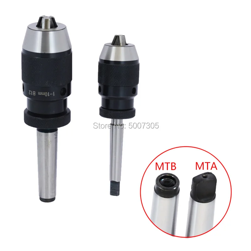 1 set of MT3 B10 B12 B16 B18 B22 chuck Self-tightening keyless drill disk taper drill disk for drilling machines