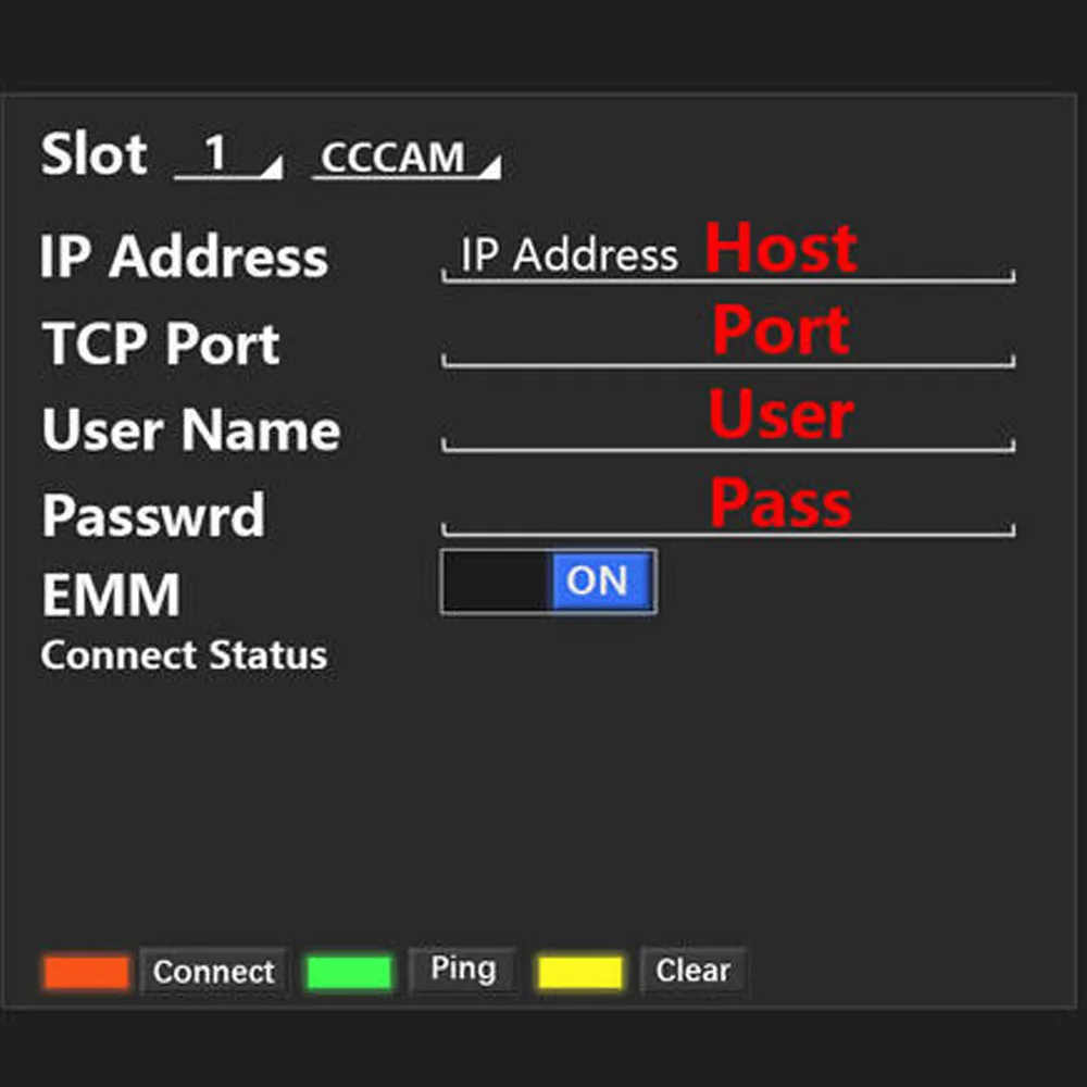 3/5/6/7 C-lines Spain Cccam Cline  For 1Year Europe Portugal Poland  CCCAM Server For DVB S2 Satellite Receiver GTMEDIA