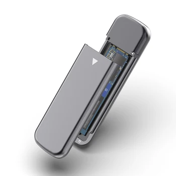 

USB 3.1 Hard Disk Enclosure Type-C To M.2 NGFF SSD Hard Drive Disk Box