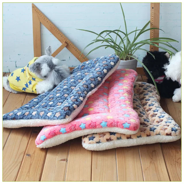 Cat nest Mat Dog Bed Thickened Fleece Pad Blanket Bed mat comfortable pet dog mat cat warm plush mat dog cat mat pet supplies 4