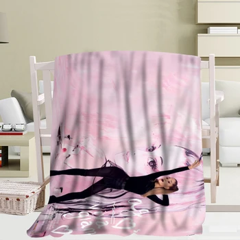 

New Arrival Ariana Grande Blankets 3D Printing Soft Blanket Throw on Home/Sofa/Bedding Portable Adult Travel Cover Blanket