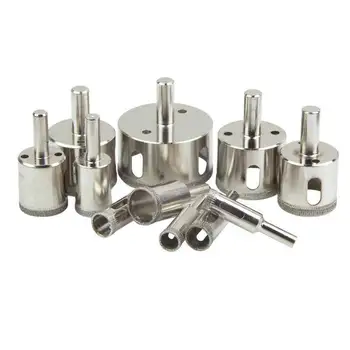 

Alloy Diamond Coated Tool Drill Bits Hole Saw Cutter Glass Marble Woodworking