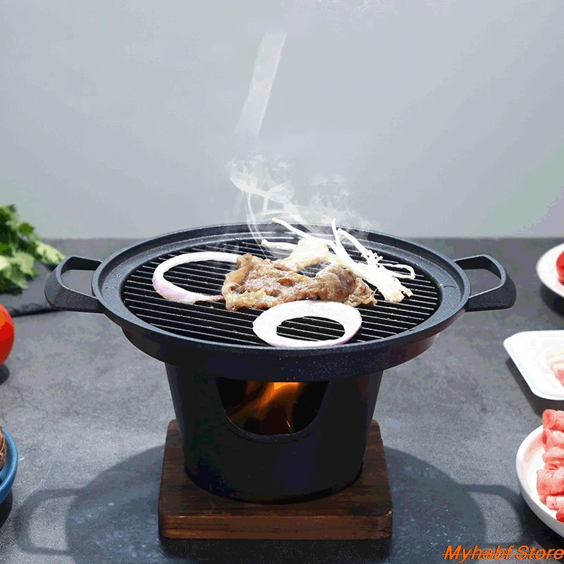 multifunction indoor smokeless mini korean tabletop electric grills barbecue  stove portable barbecu bbq grill - AliExpress
