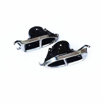 

304 Stainless steel Exhaust Systems Rear Muffler Tip Tail Exhaust Tips Fit B-M-W M760 7series 730 740Li G11 G12 2018-2019