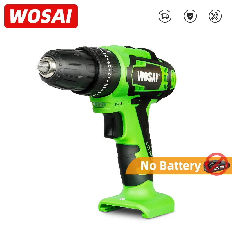 

WOSAI 20V Impact Electric Drill No battery WS-2020 20V MT-SER