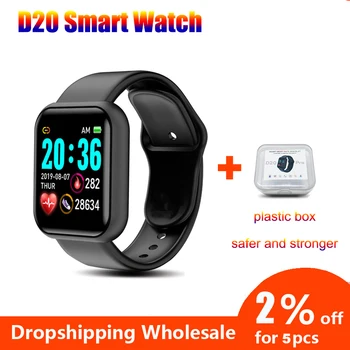 

Original D20 Smart Watches Fitness Activity Trackers Y68 Smartwatch Bluetooth Sport Watch Heart Rate Monitor IP65 Waterproof