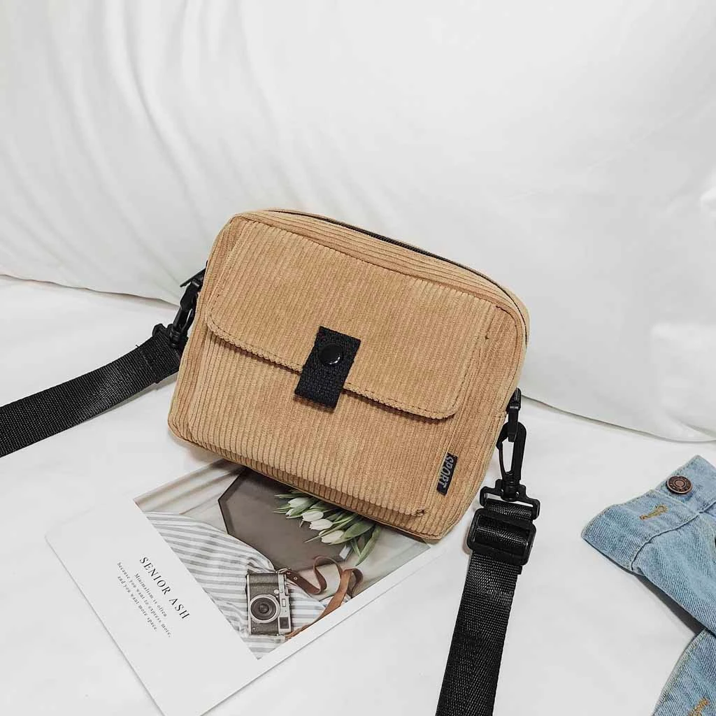 Aelicy Messenger Package New Fashion Women Corduroy Female Bag Female Phone Bag Shoulder Bag For Ladies Bolso Mujer 1025